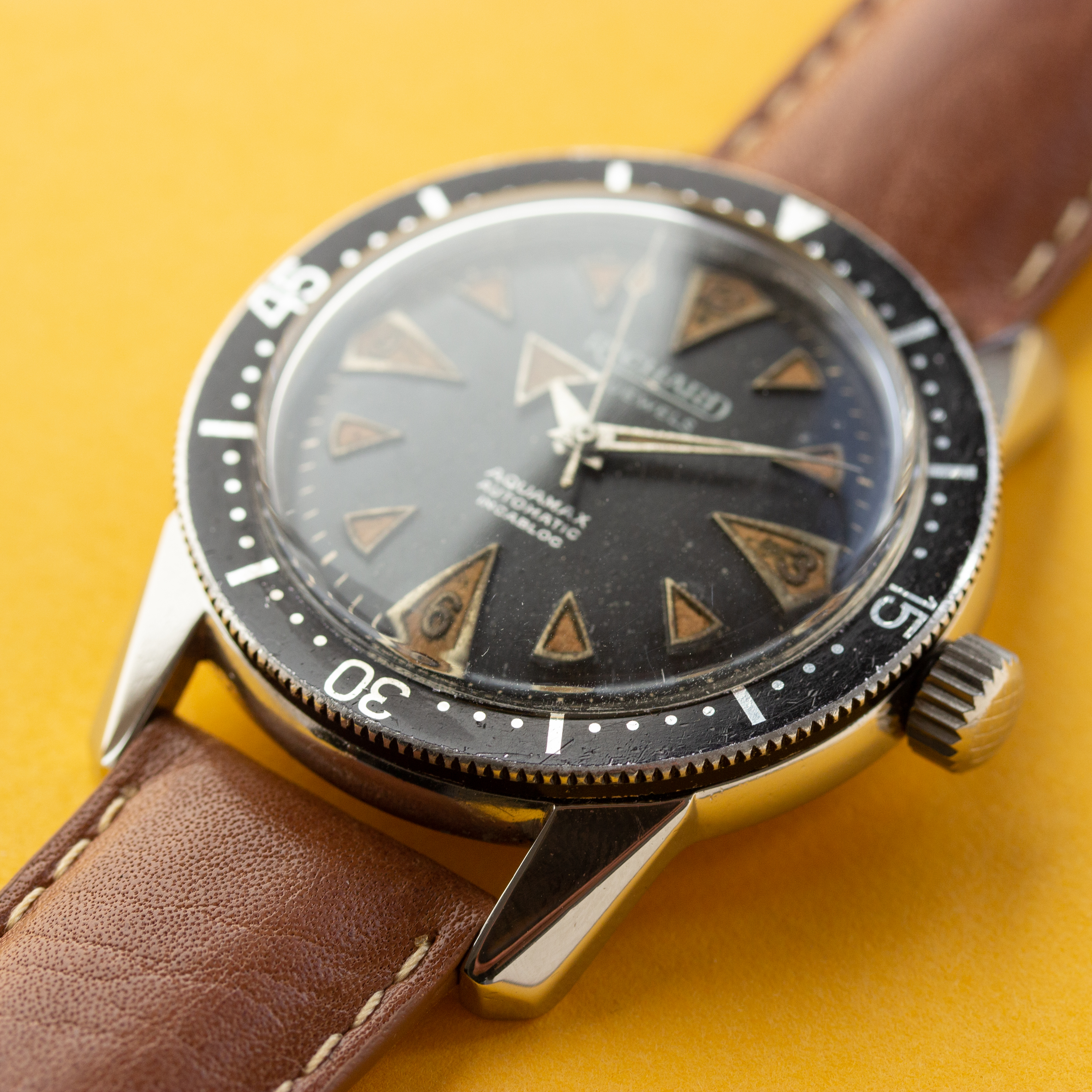 Vue de Richard Aquamax 17 Jewels Automatic Compressor Diver réf 8827