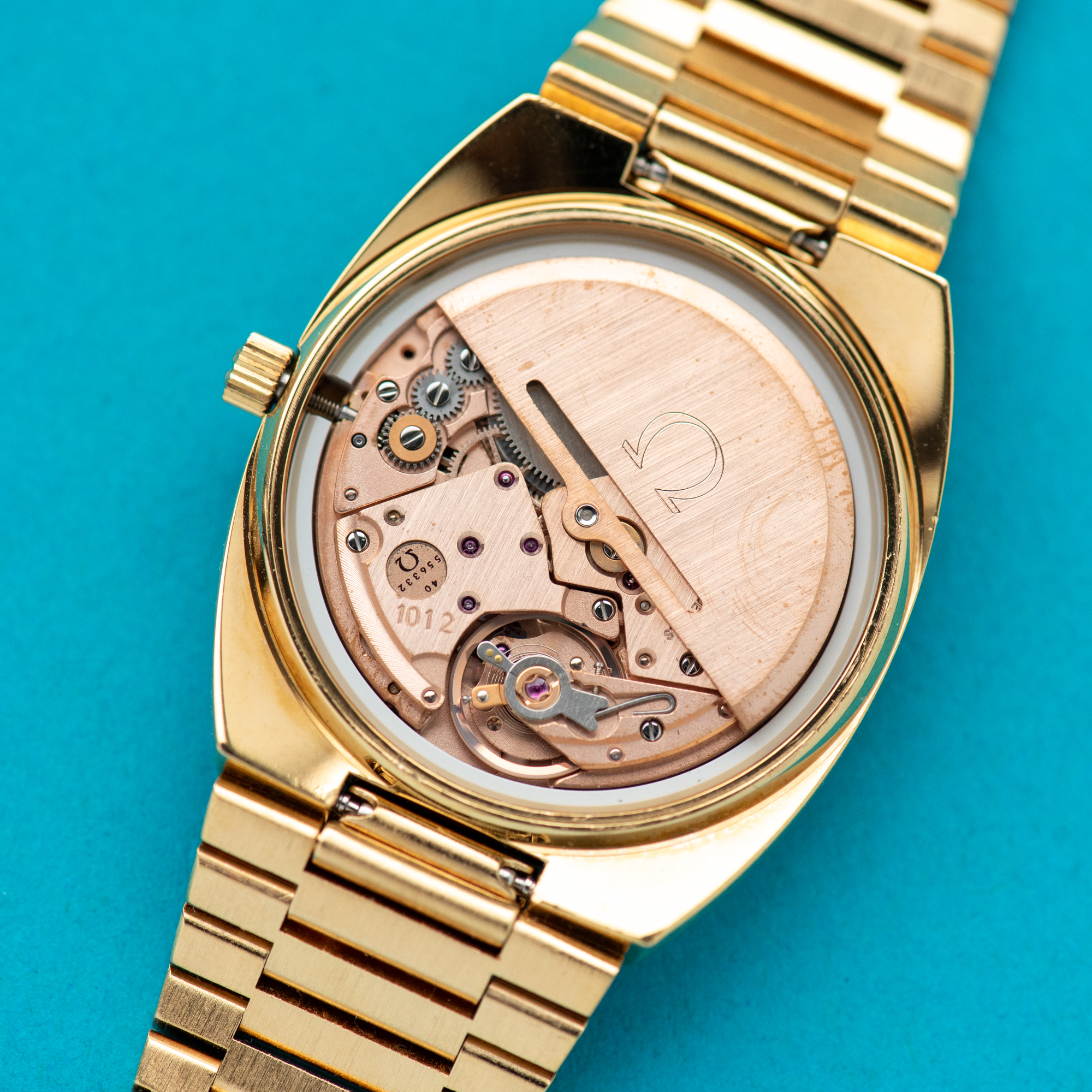 Vue de Omega Seamaster Automatic Date Réf 366.0843 from 1977 NOS