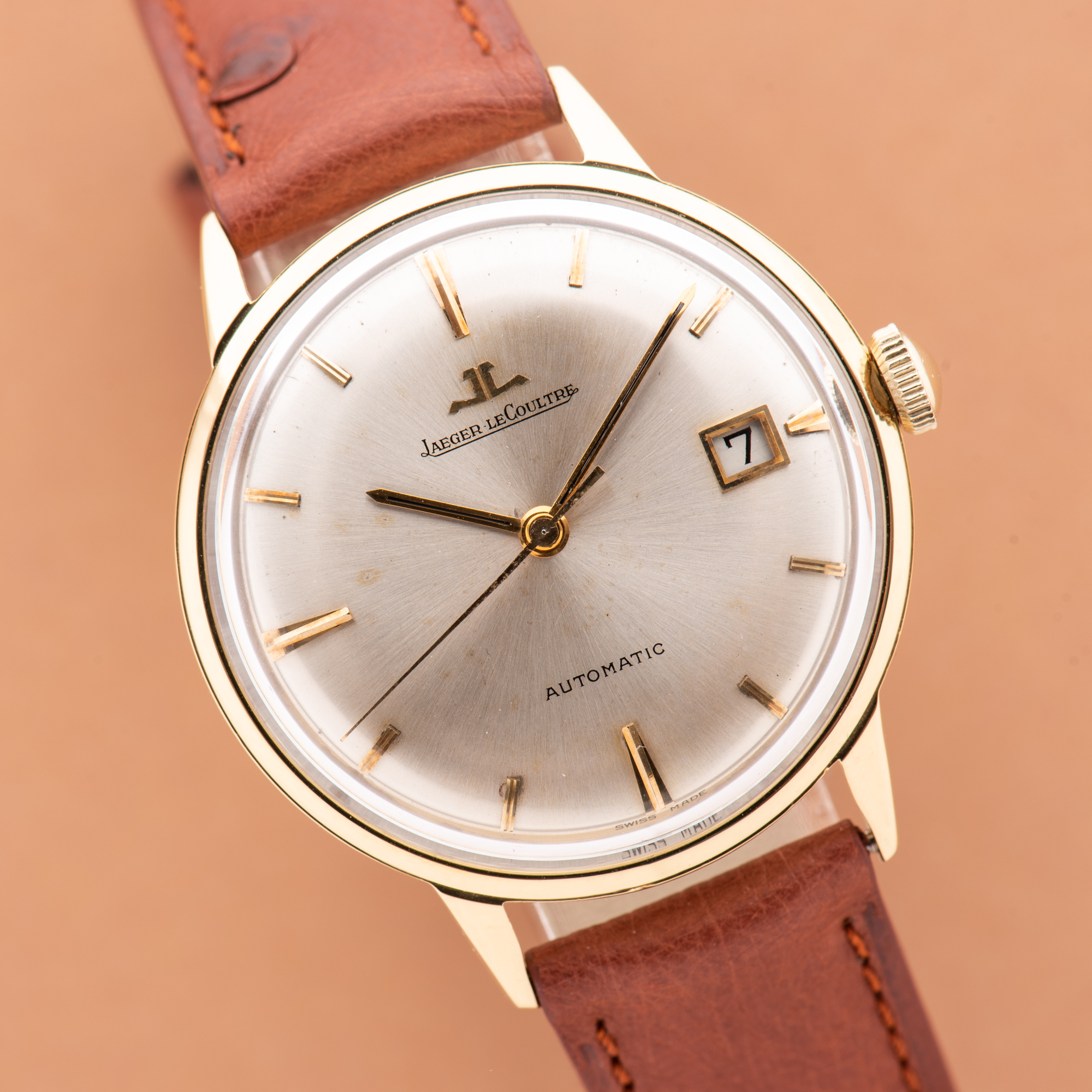 Vue de Jaeger LeCoultre Dress Watch Automatic 18K  Réf 393 K881