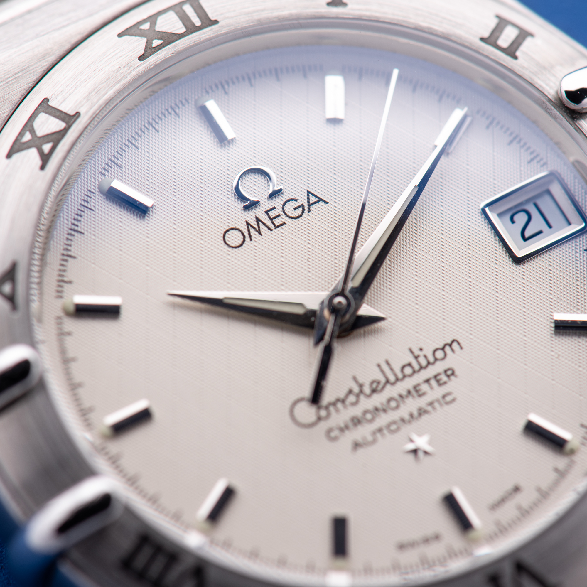 View of Omega Constellation Calendar Automatic cal 1120 Ref 368.1201