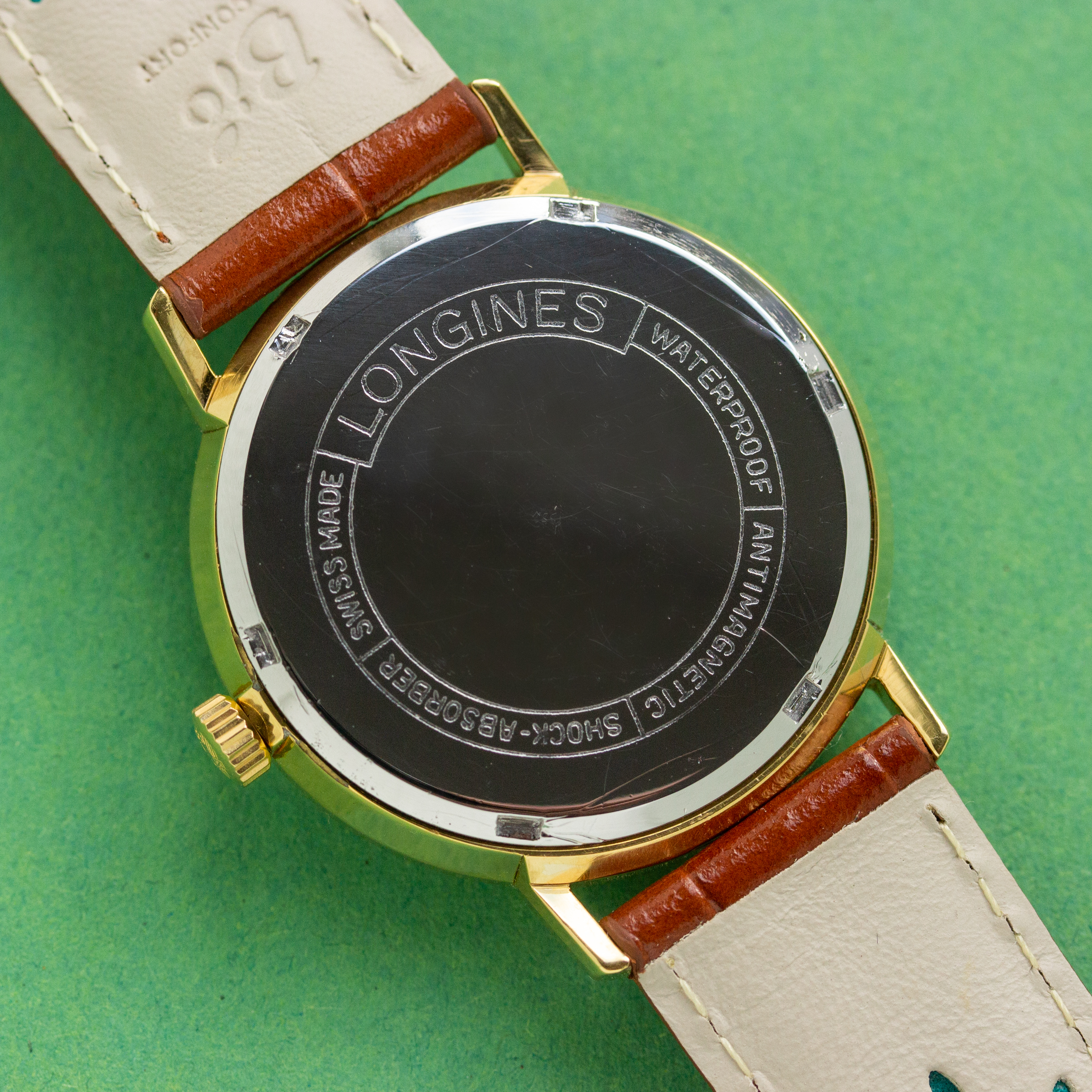 Zicht op Longines Flagship Dress centre seconden ref 7812