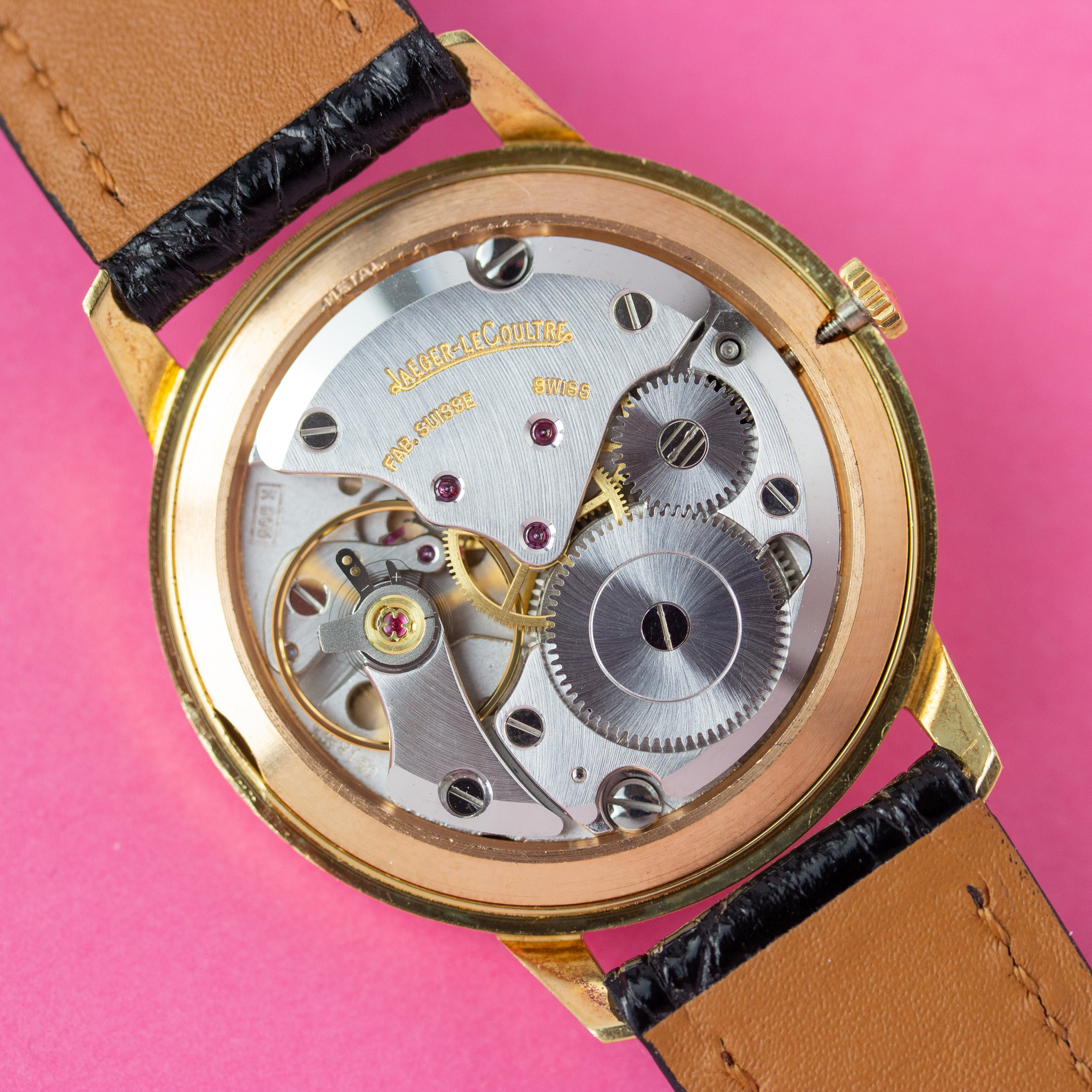 View of Jaeger LeCoultre Dress centre seconds