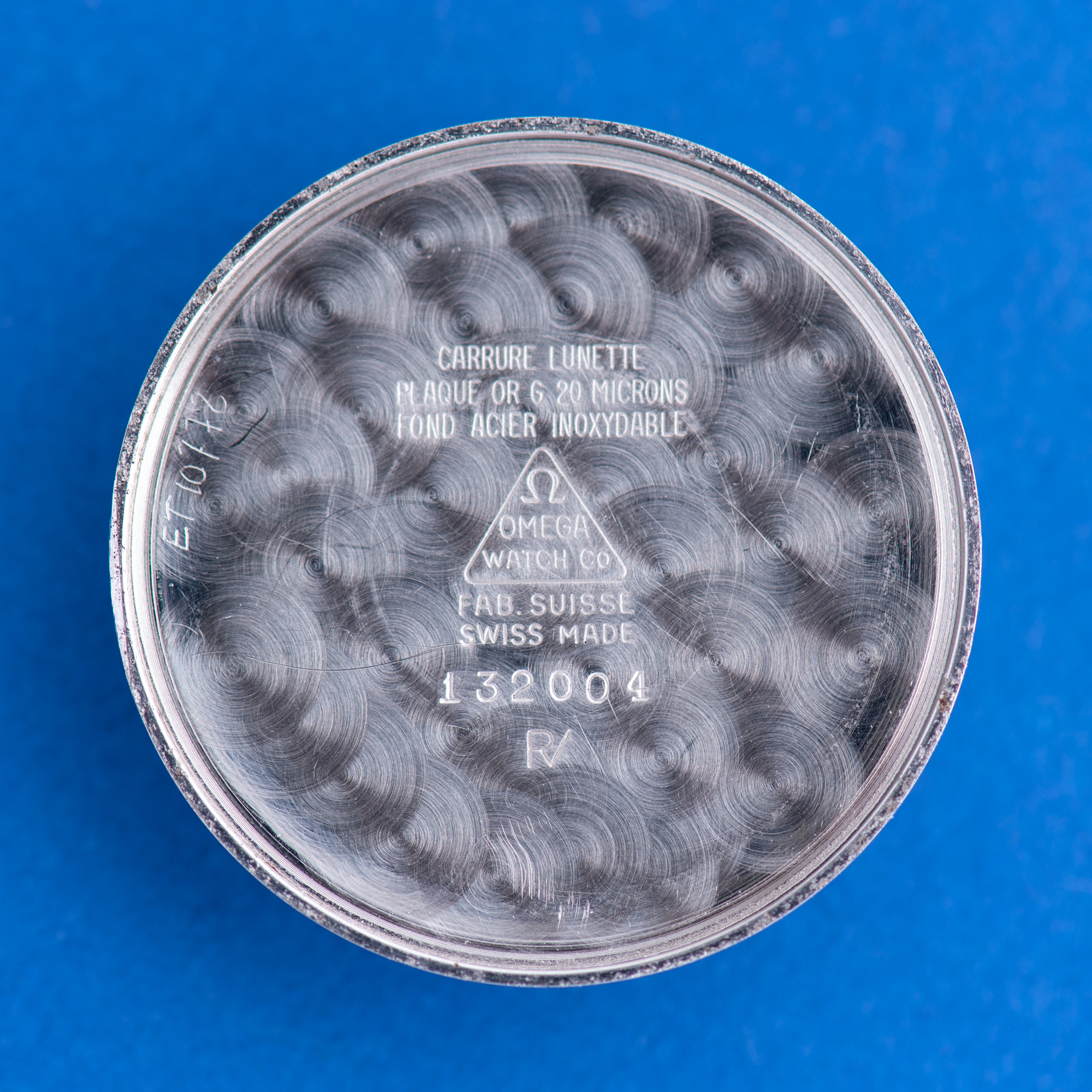 Vue de Omega Dress Centre Seconds Cal 611 Réf 132.004
