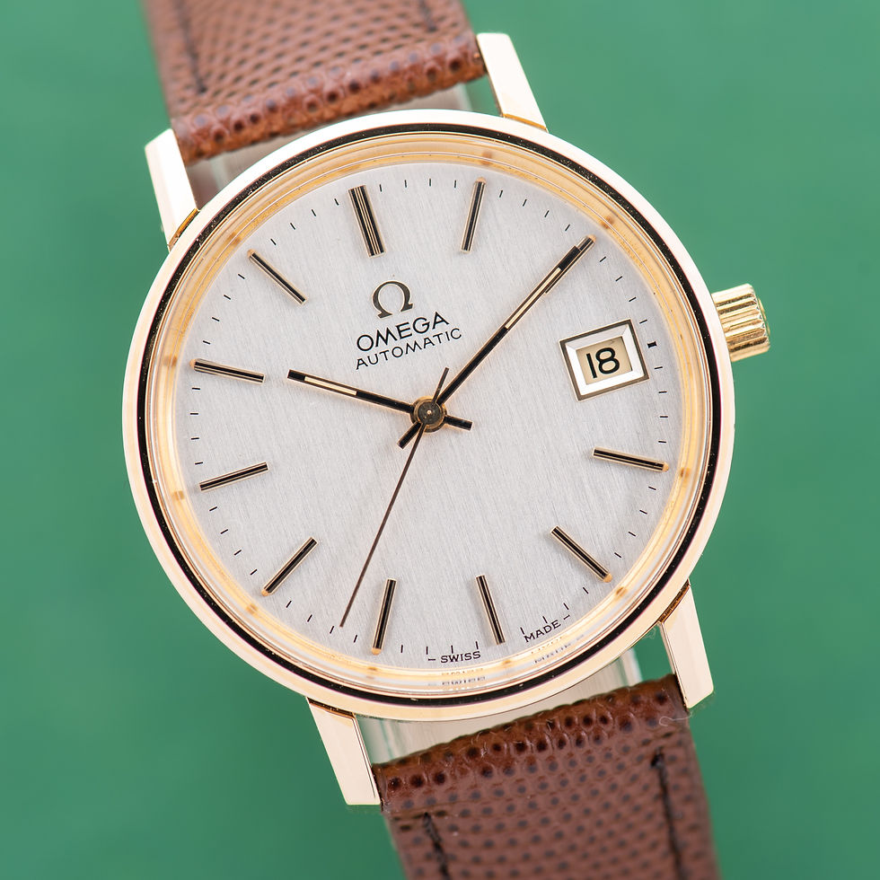 Thumbnail: Omega Automatic Date From 1978 Réf 166.0202