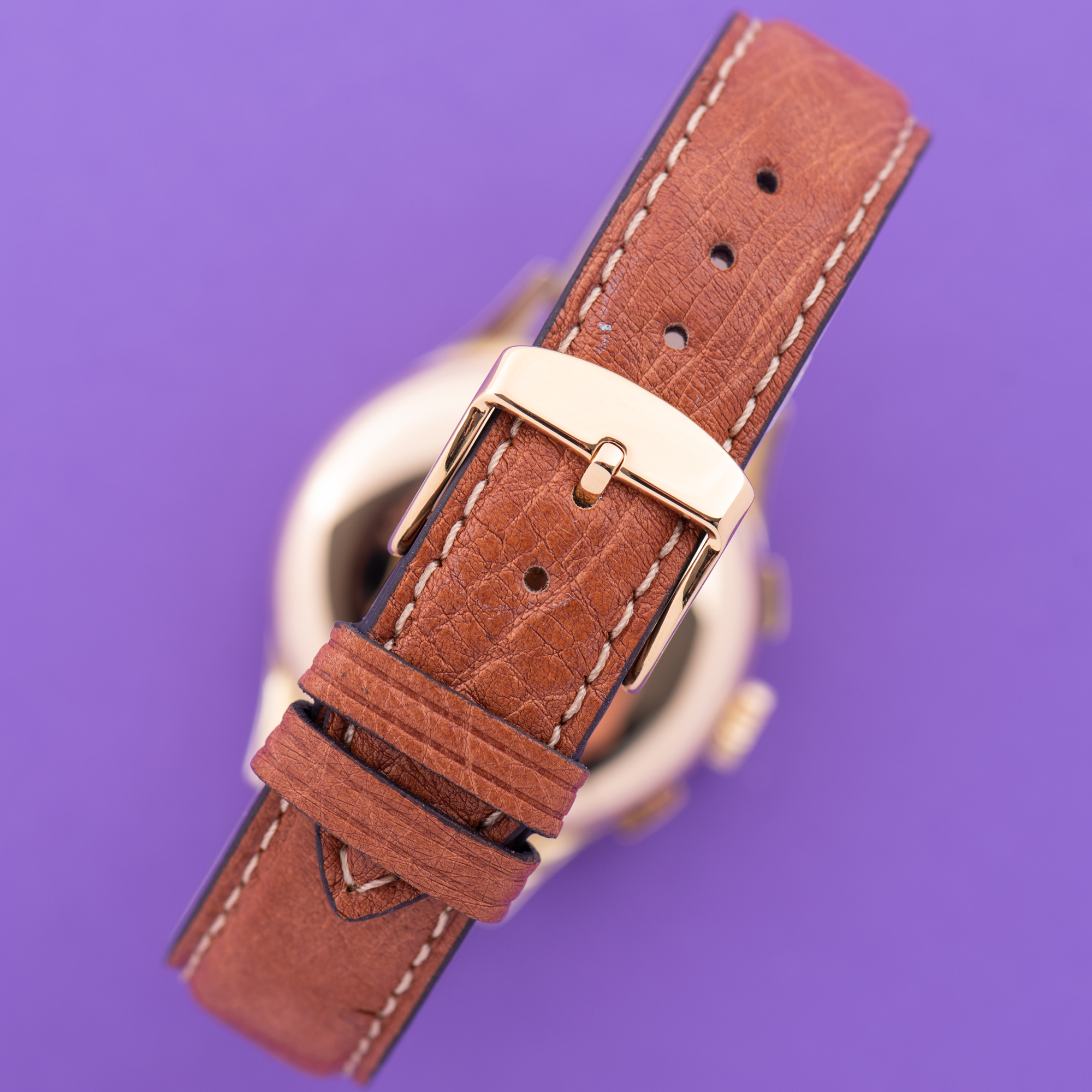 Vue de Baume et Mercier Genève Chronograph 18K 1949 Landeron 48