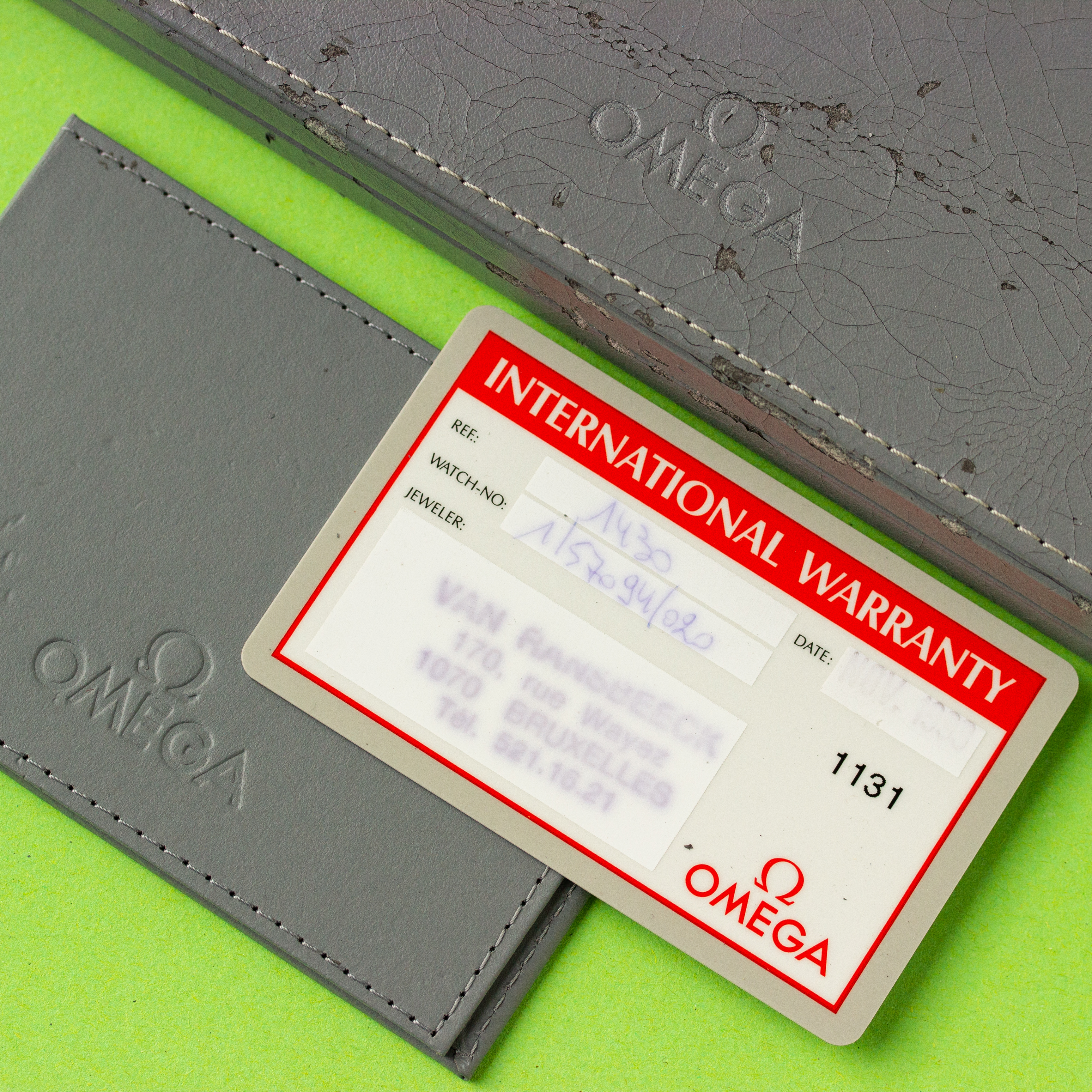 Vue de Omega De Ville Quartz Full Set 1998