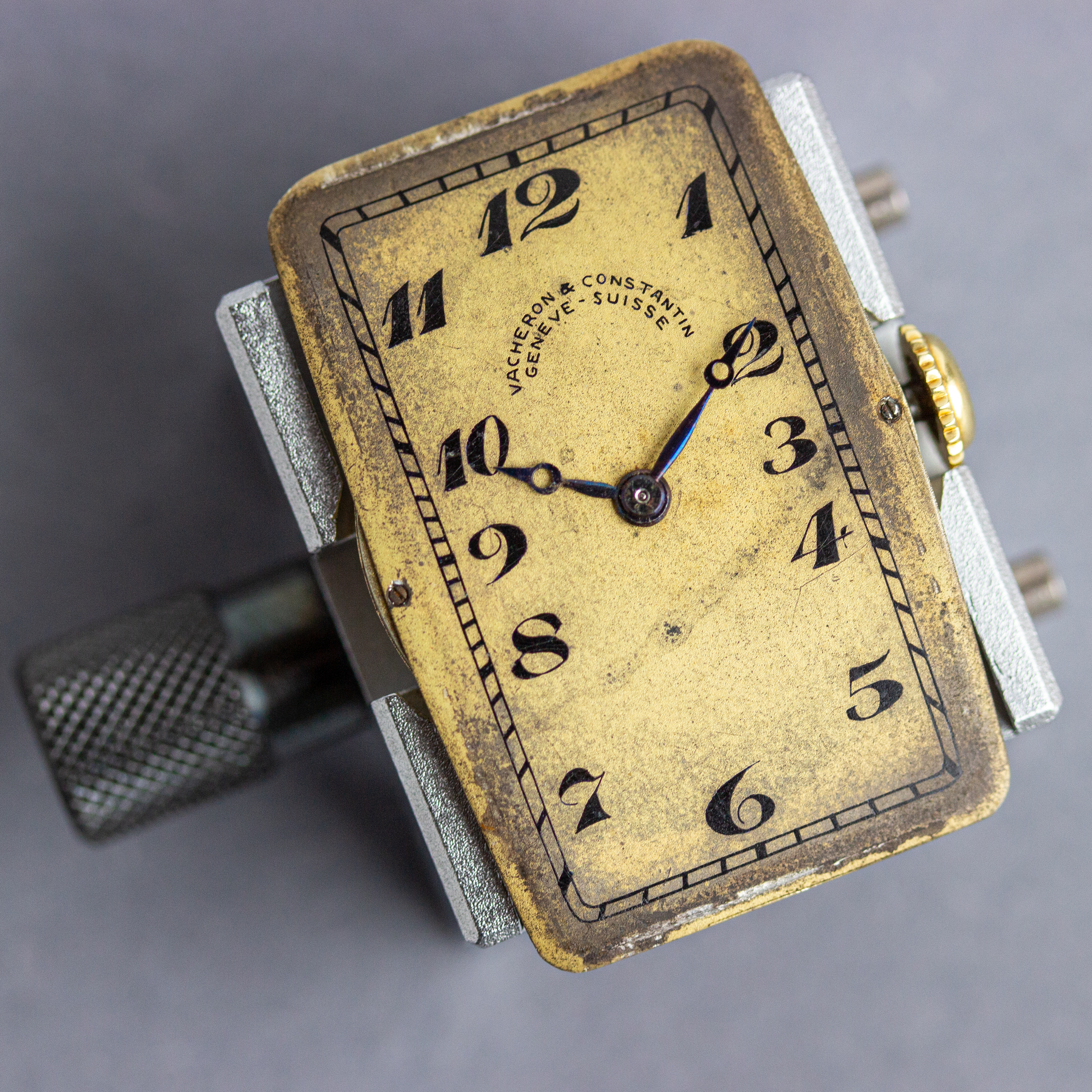 View of Vacheron Constantin Rectangulaire 1920s