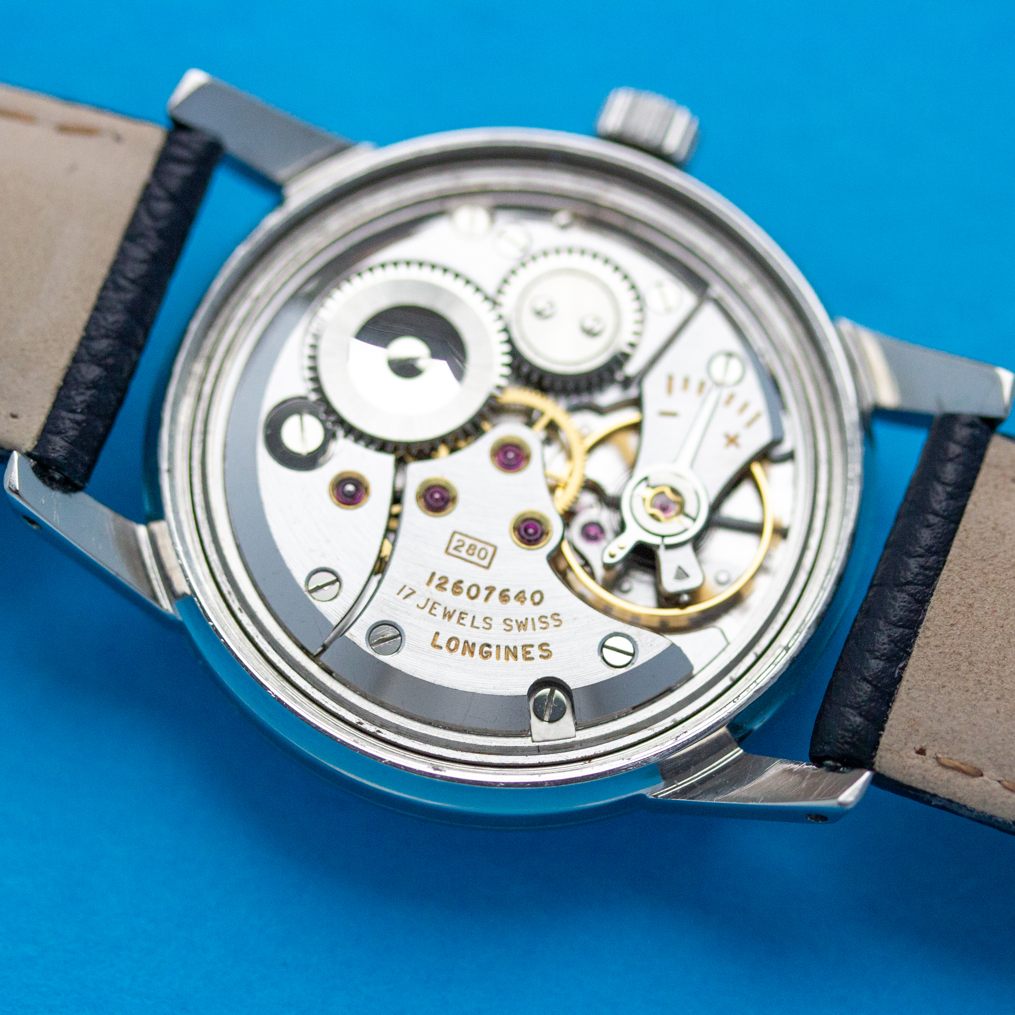 Zicht op Longines Sport Chief Réf 7272