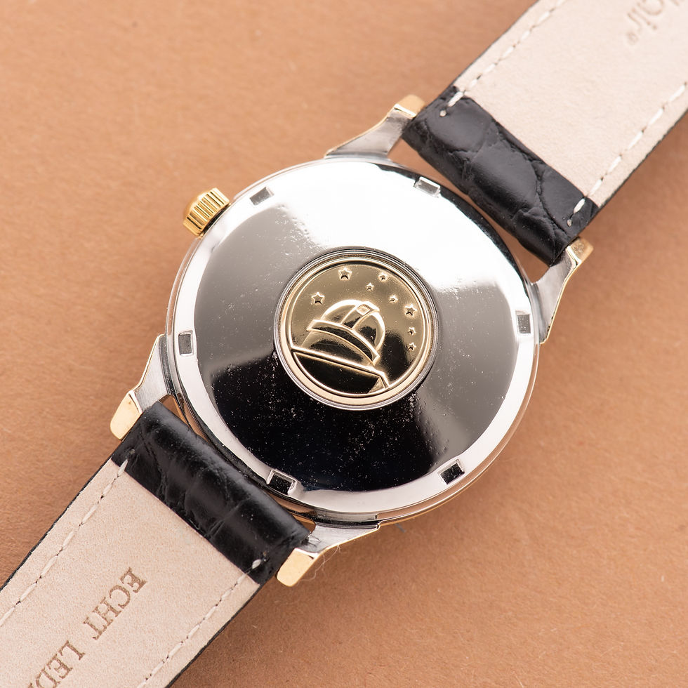 Miniature : Omega Constellation Calendar Pie Pan Patina Dog Leg Automatic 1966 Réf 168.005