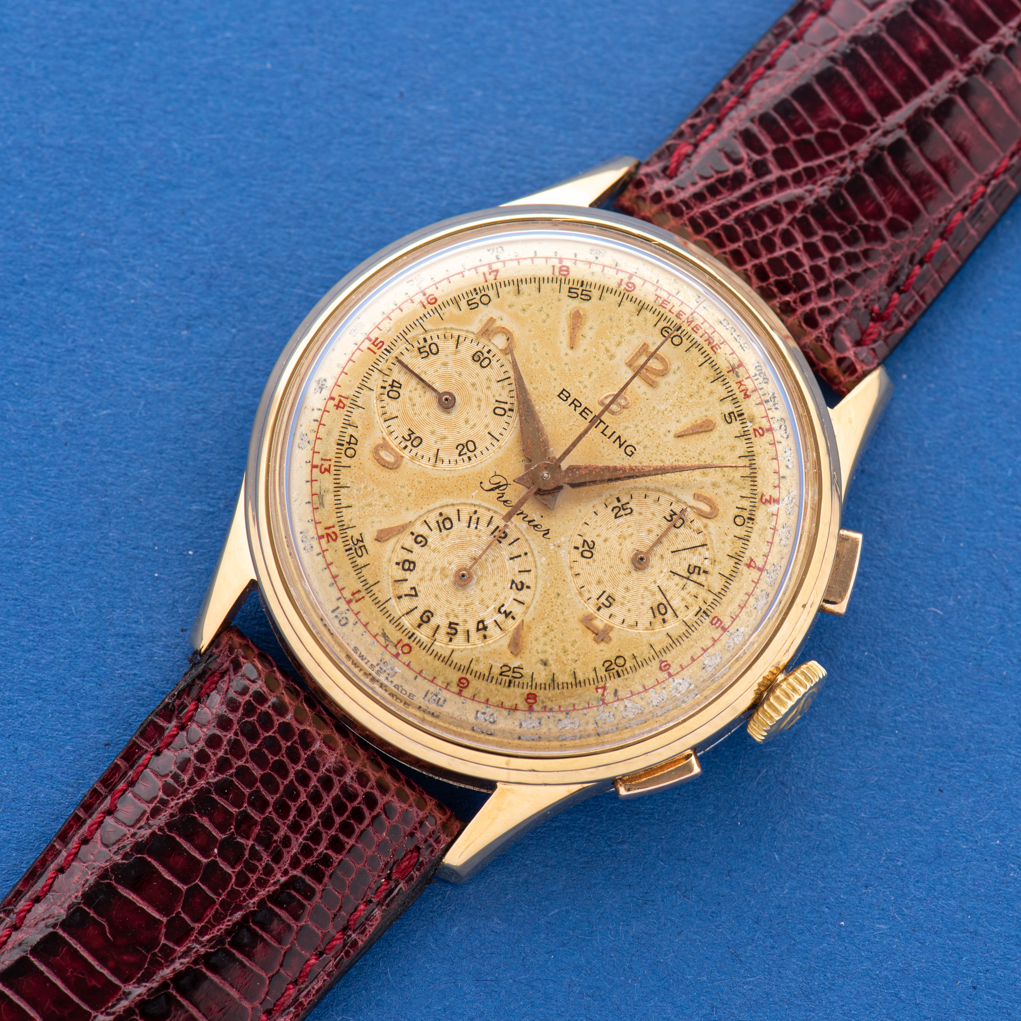 View of Breitling Premier Oversize Chronograph Venus 178 Réf 734