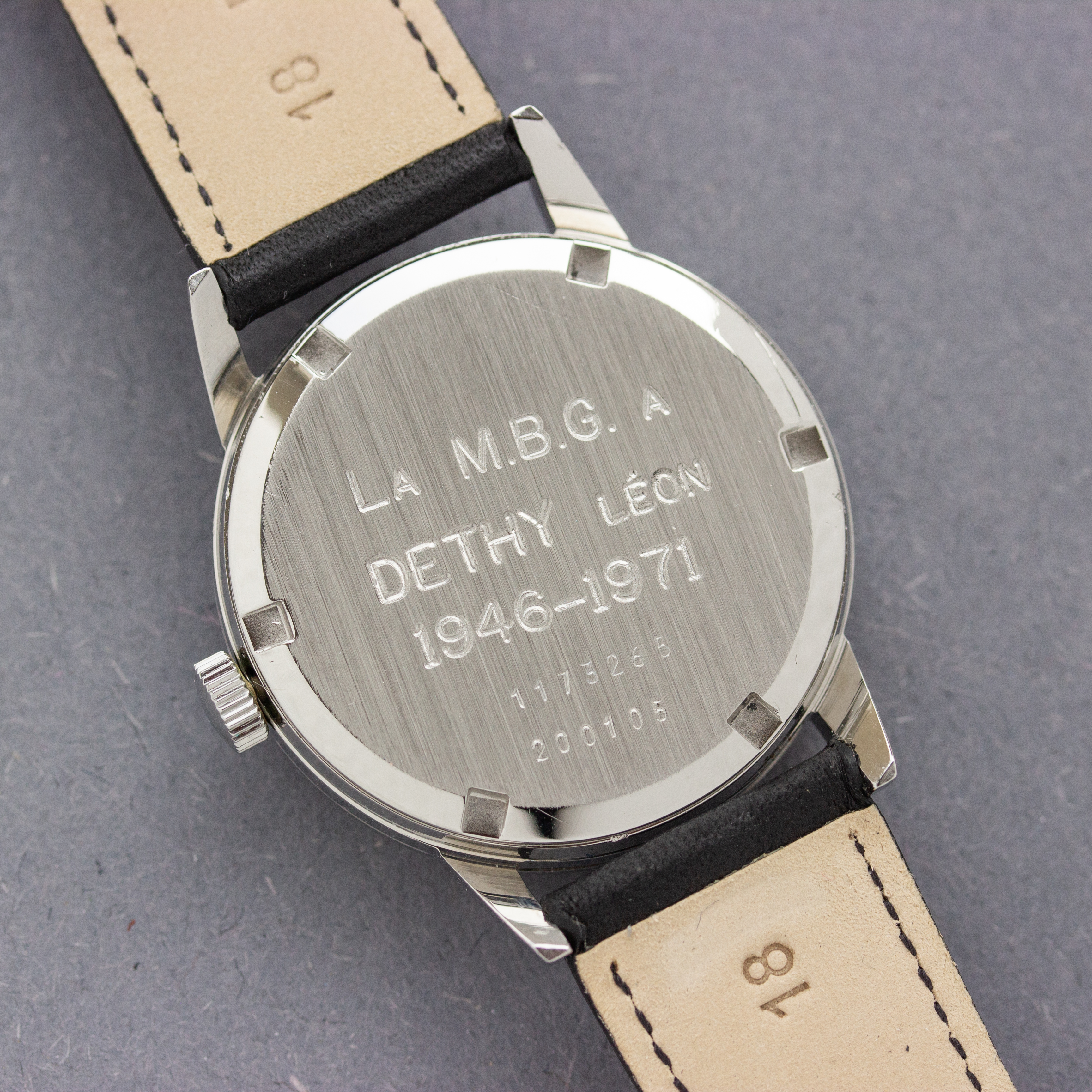 Vue de Jaeger Lecoultre Club Dress centre second Steel Réf 200105