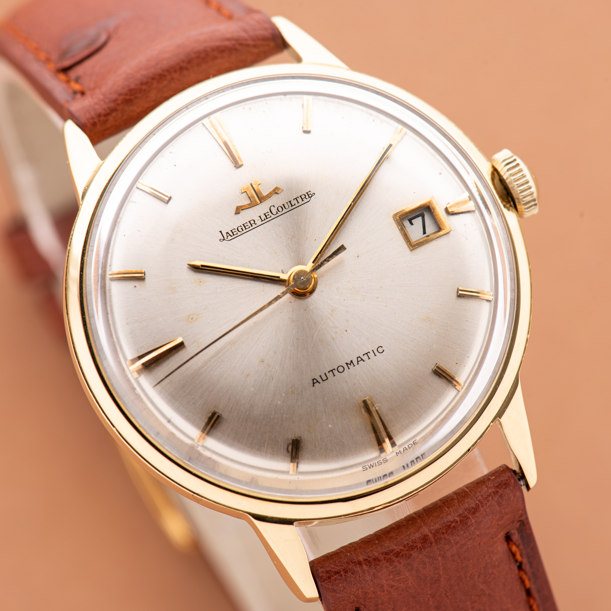 Vue de Jaeger LeCoultre Dress Watch Automatic 18K  Réf 393 K881