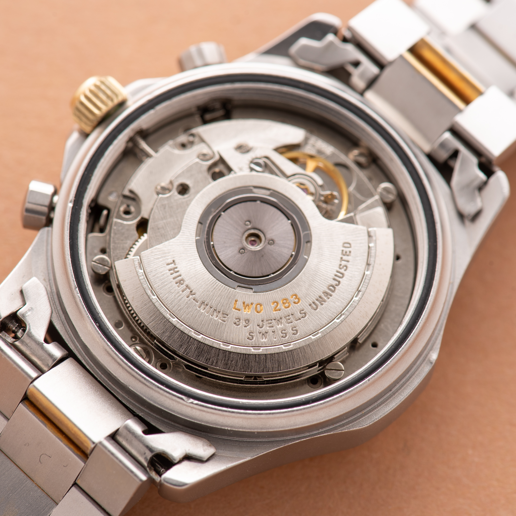 Vue de Heuer 2000 Automatic Chronograph 200 meters Full Set from 1986 Réf 164.006