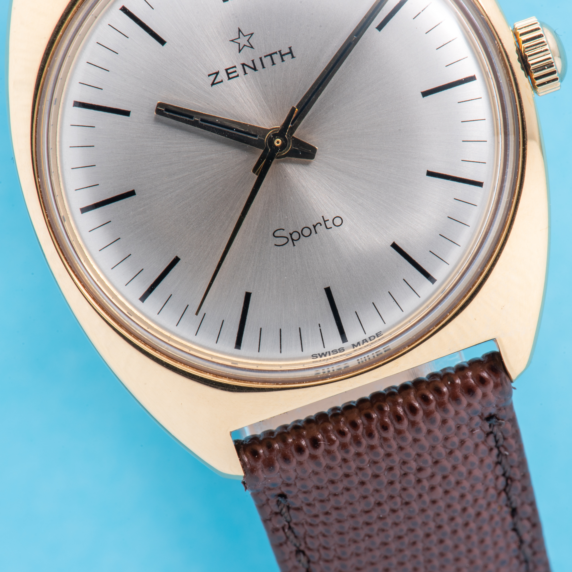 Vue de Zenith Sporto Dress Watch Centre Seconds cal 2542 Réf 599 D 072