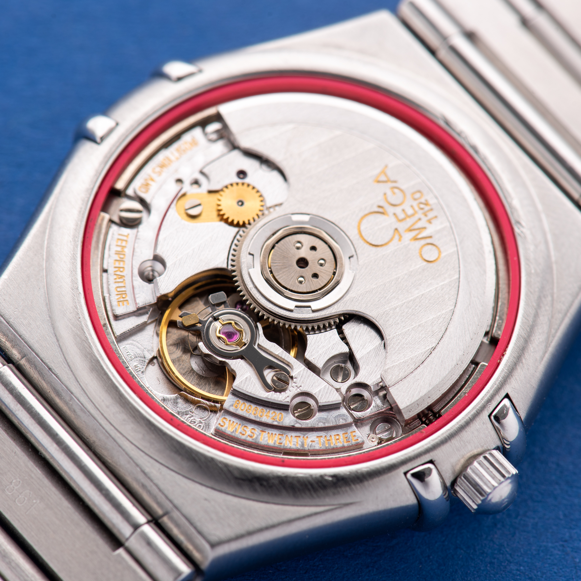 View of Omega Constellation Calendar Automatic cal 1120 Ref 368.1201