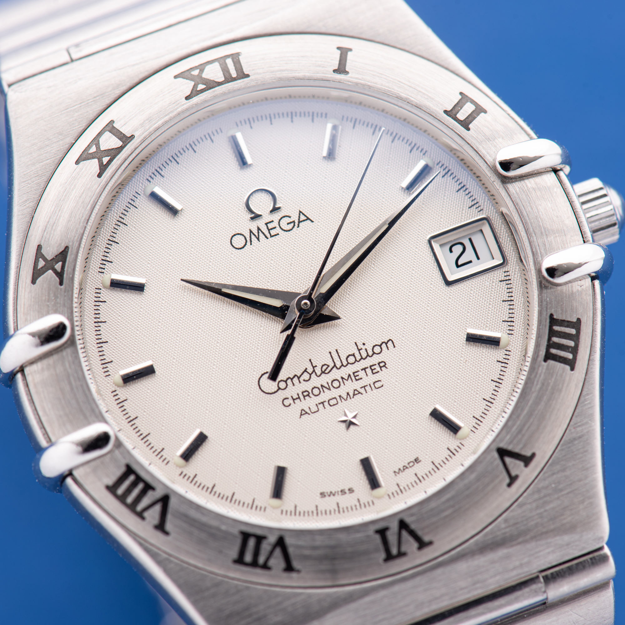 View of Omega Constellation Calendar Automatic cal 1120 Ref 368.1201