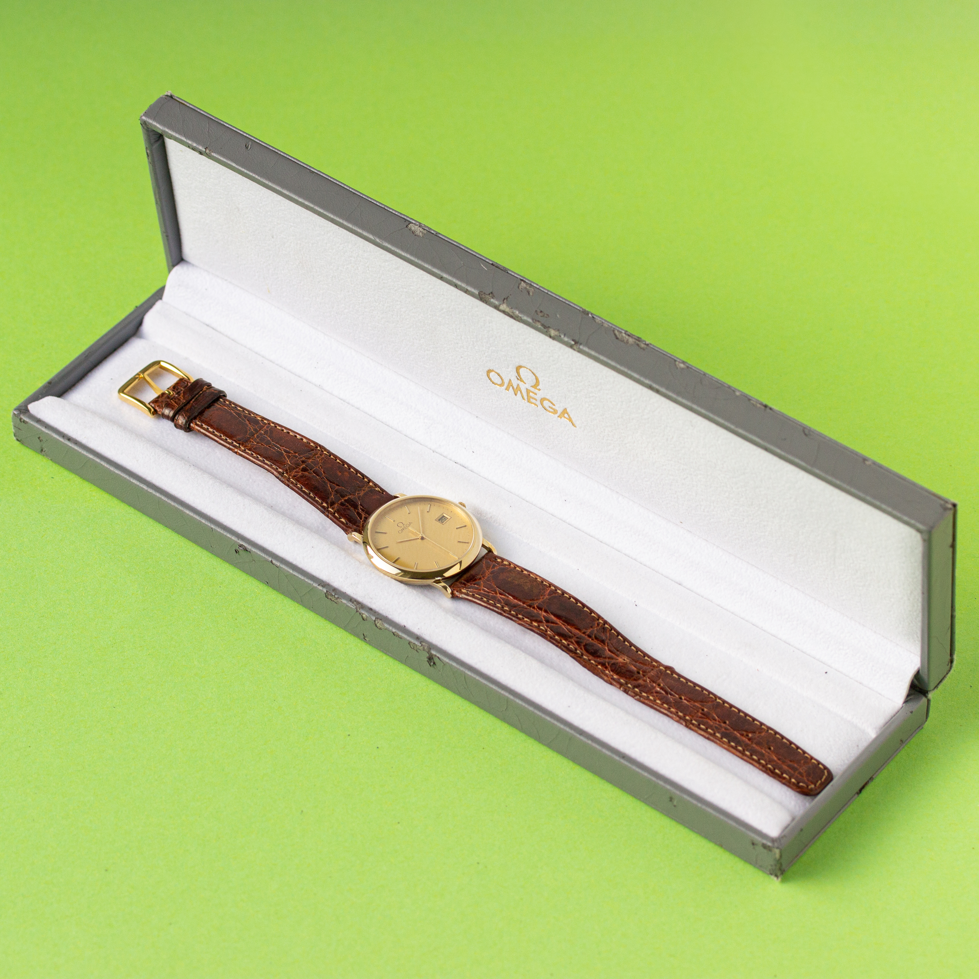Vue de Omega De Ville Quartz Full Set 1998