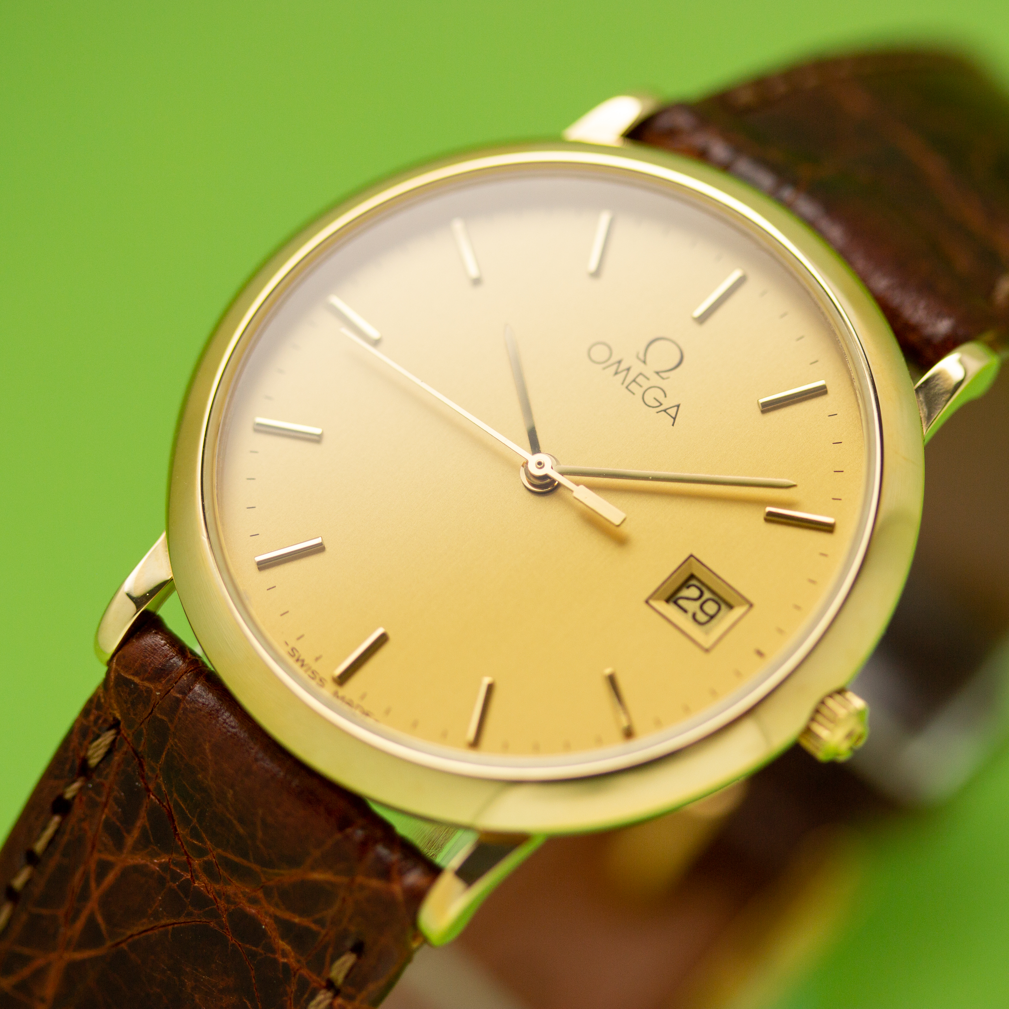 Vue de Omega De Ville Quartz Full Set 1998