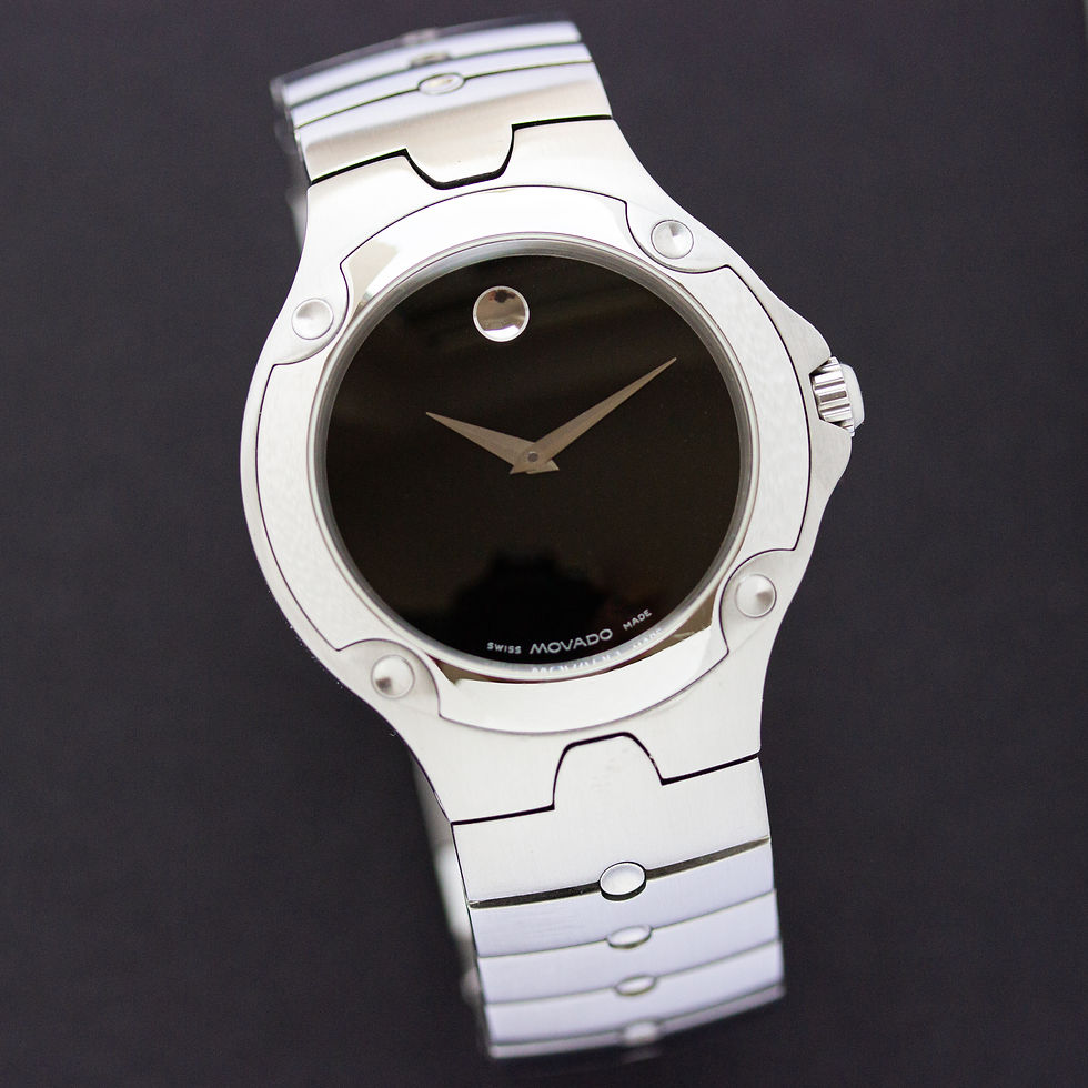 Miniature : Movado Sports Edition SE Black Mirror Museum dial