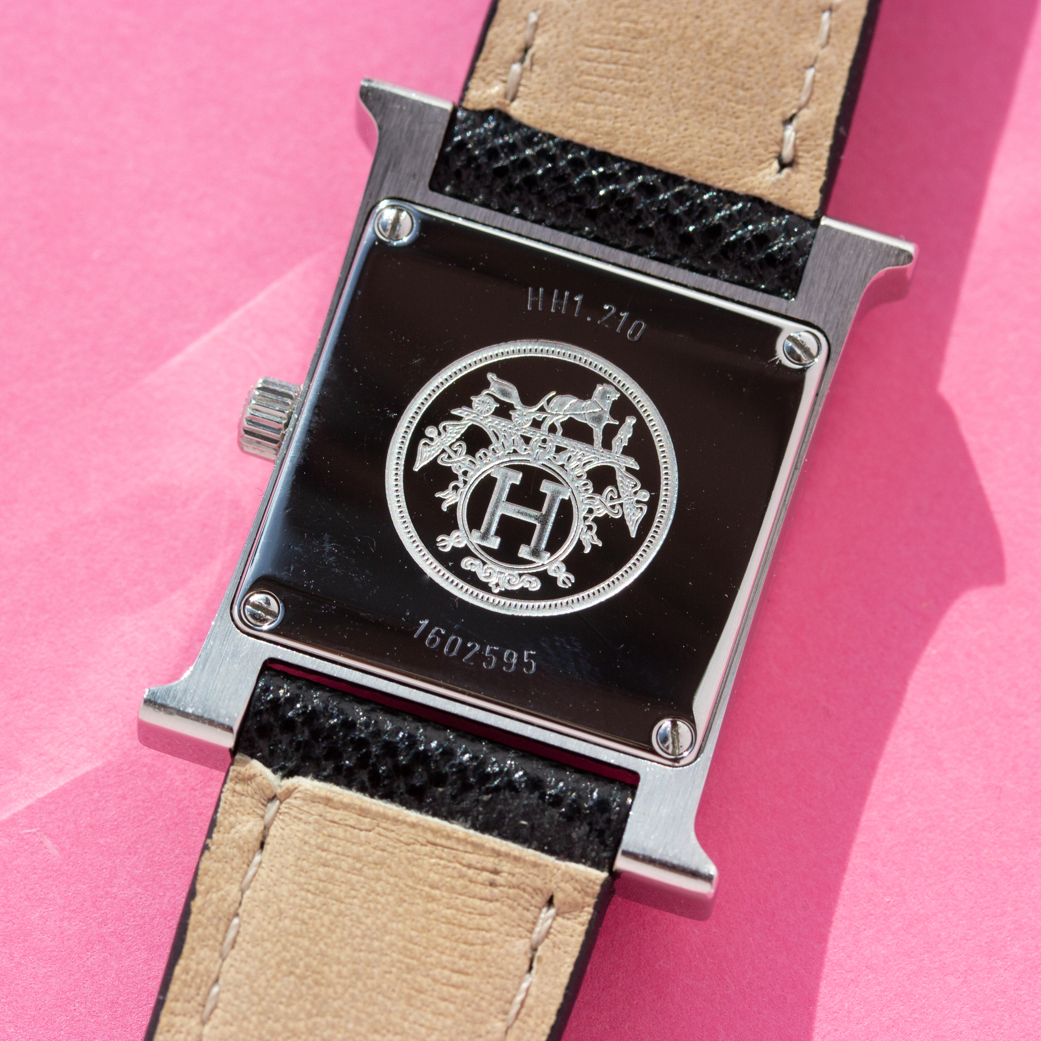 View of Hermes Time H Black ref HH1.210