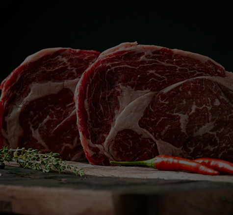 Best Quality Raw rib eye beef steak quee