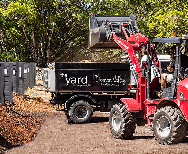 yard truck landscaping delivery