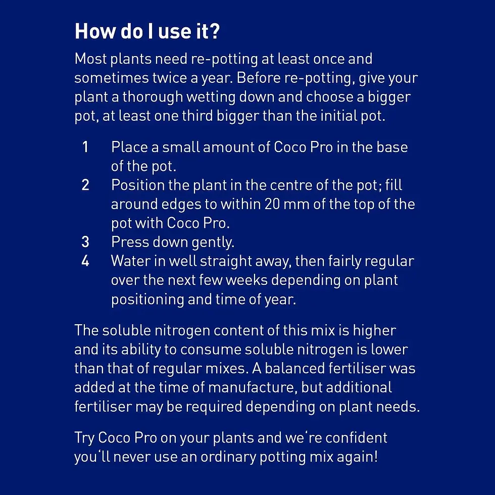 Thumbnail: Coco Pro Potting Mix Instructions