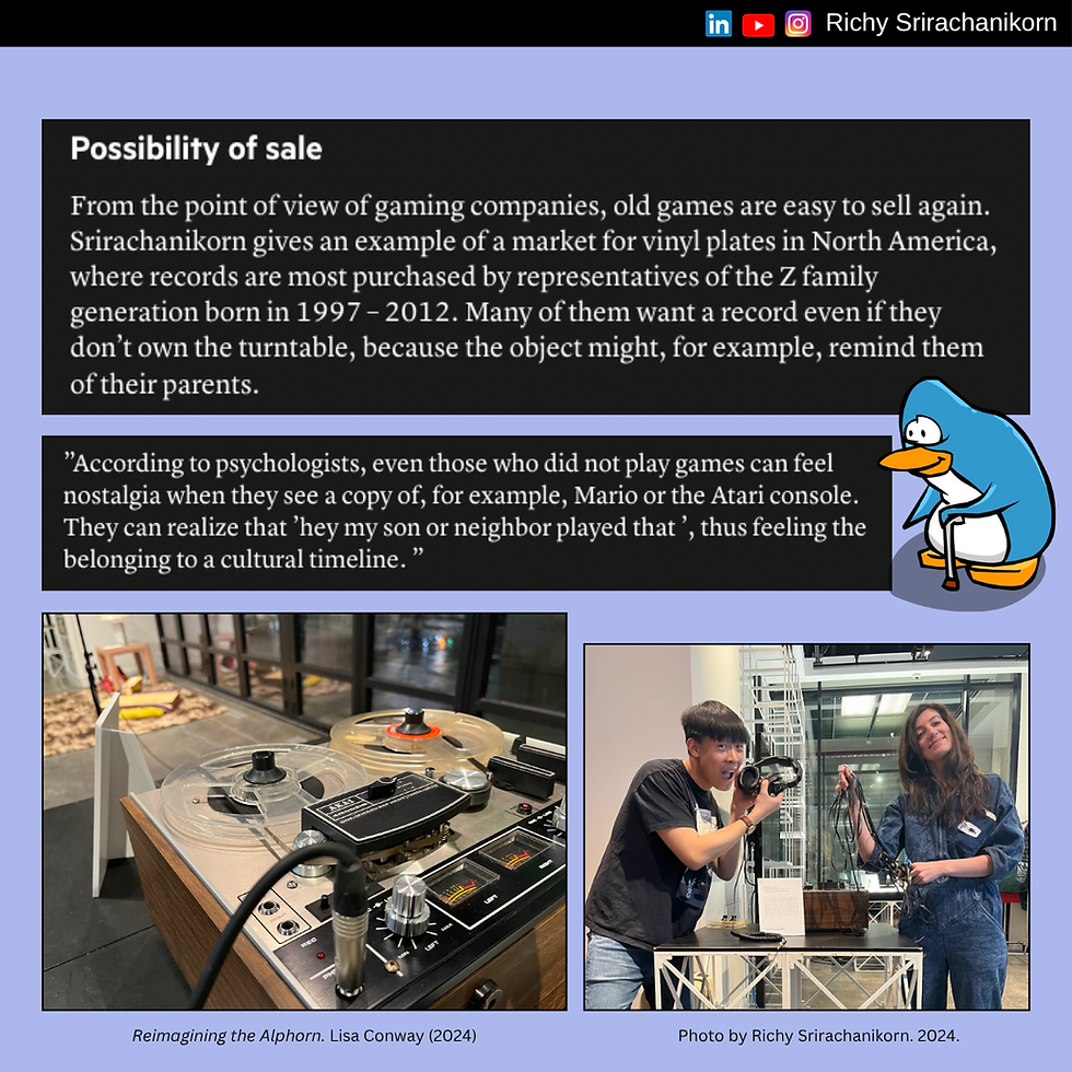 [News Excerpt] The Rise of Retro Games and the 'Cost' of Nostalgia