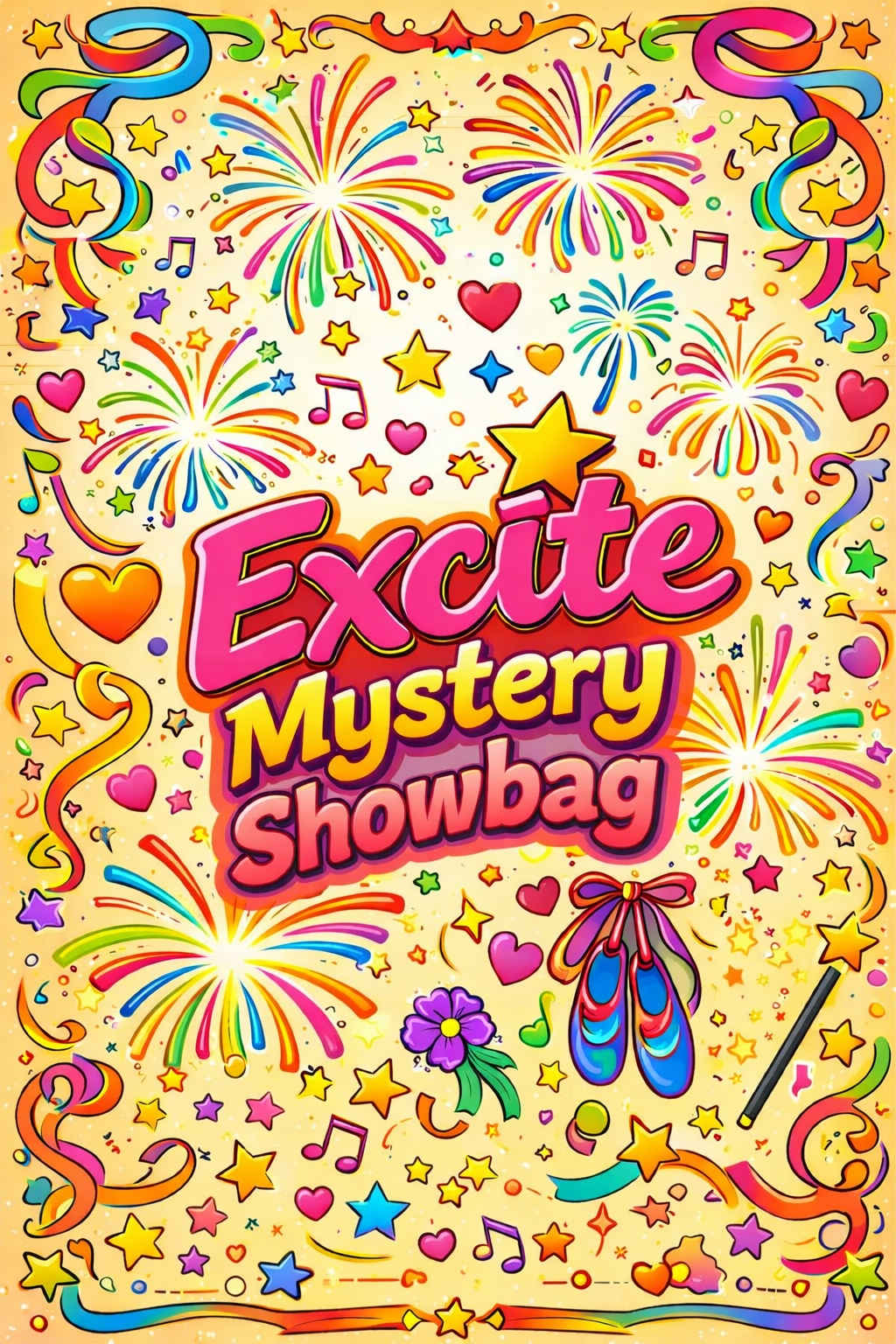 Excite Mystery Showbag Bag