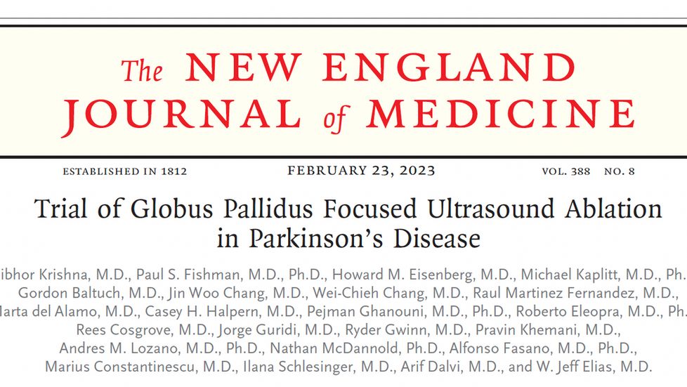 Ultrasonido Focalizado: Una Alternativa Innovadora para el Manejo en Parkinson