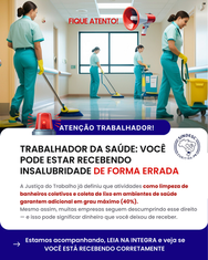 Trabalhadores da saúde: adicional de insalubridade pode estar sendo pago de forma errada!