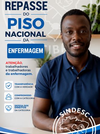 Esclarecimento: Repasse complementar do Piso Nacional da Enfermagem.