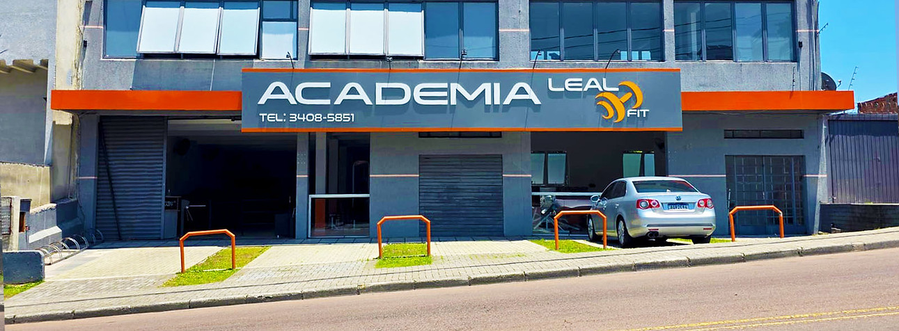 Frente da academia