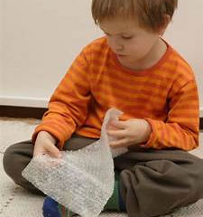 Add some bubble wrap to your sensory diet