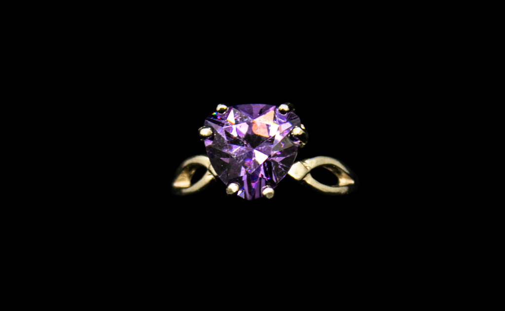 Sterling Silver Ring/Amethyst