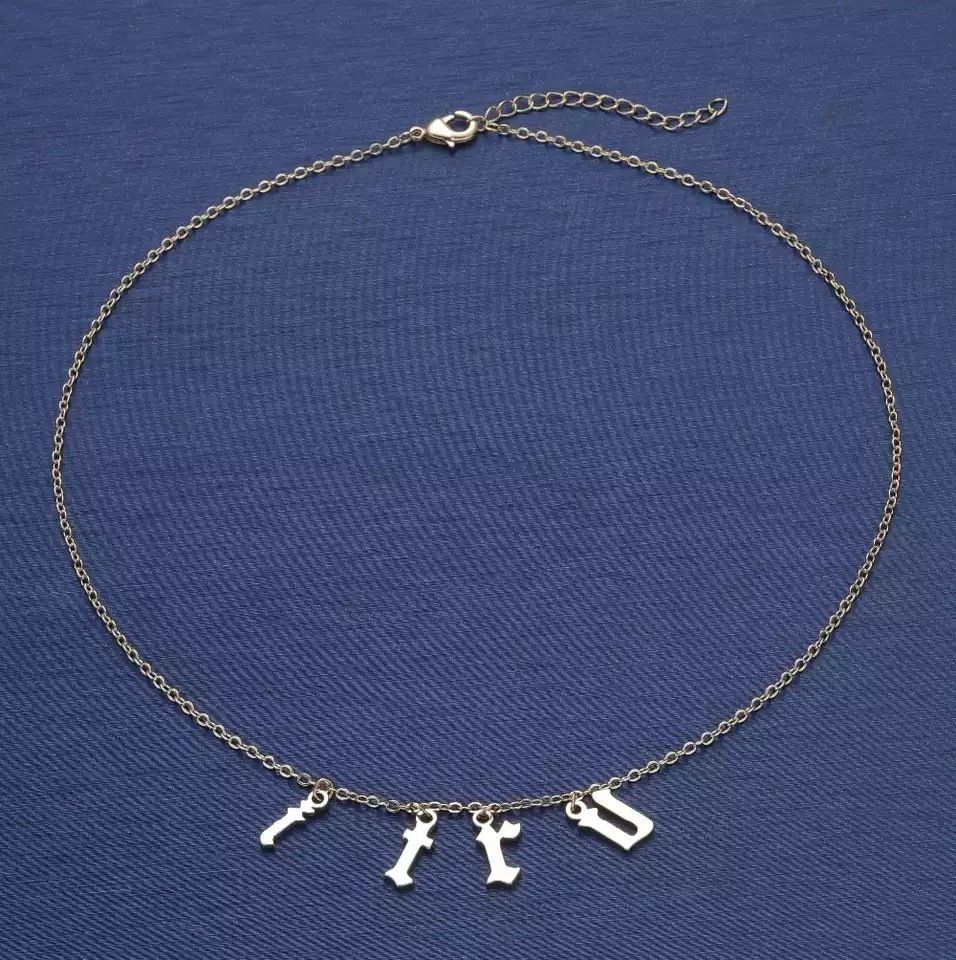 Thumbnail: Custom Old English Choker