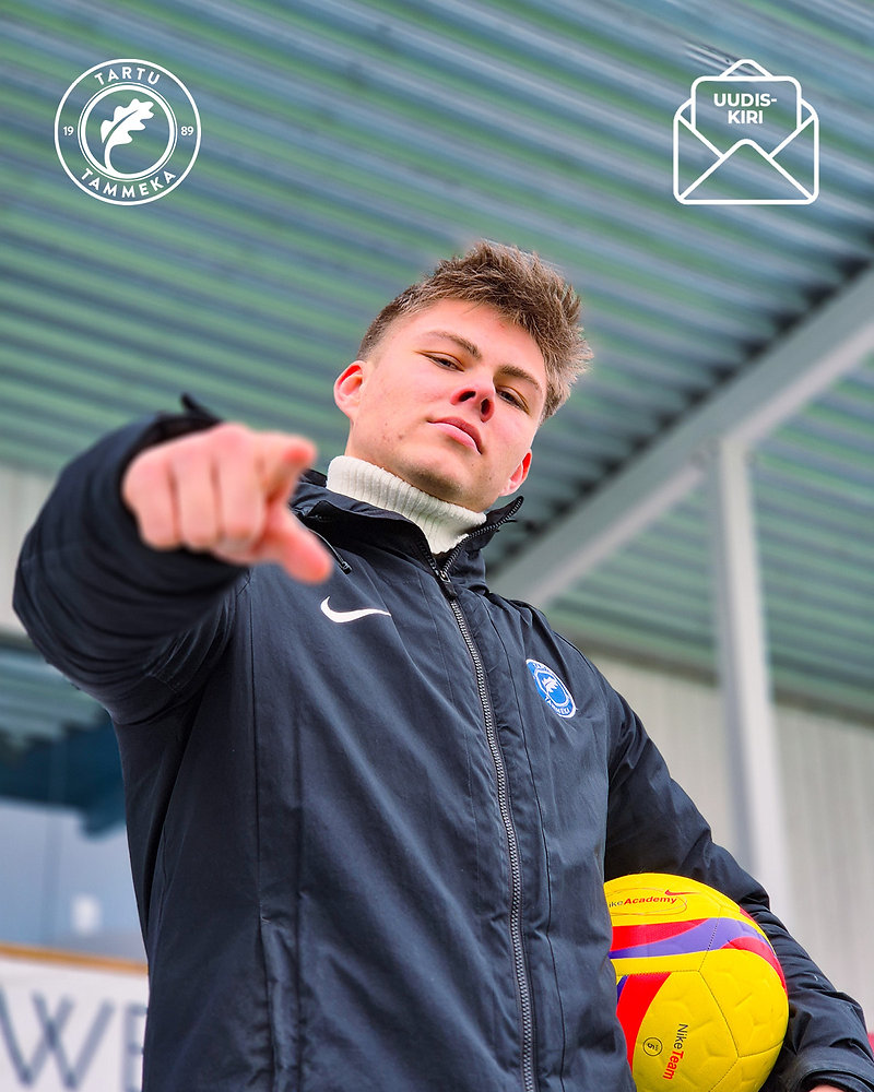 Meil on uudiseid. Esiteks - nüüd saad tellida meili peale JK Tammeka uudiskirja . Selleks, et olla kursis kõige olulisemate JK Tammeka uudistega ei pea enam sõl