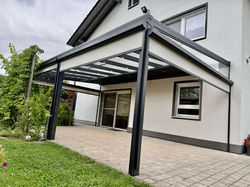 Terrassenüberdachung mit Beschattung