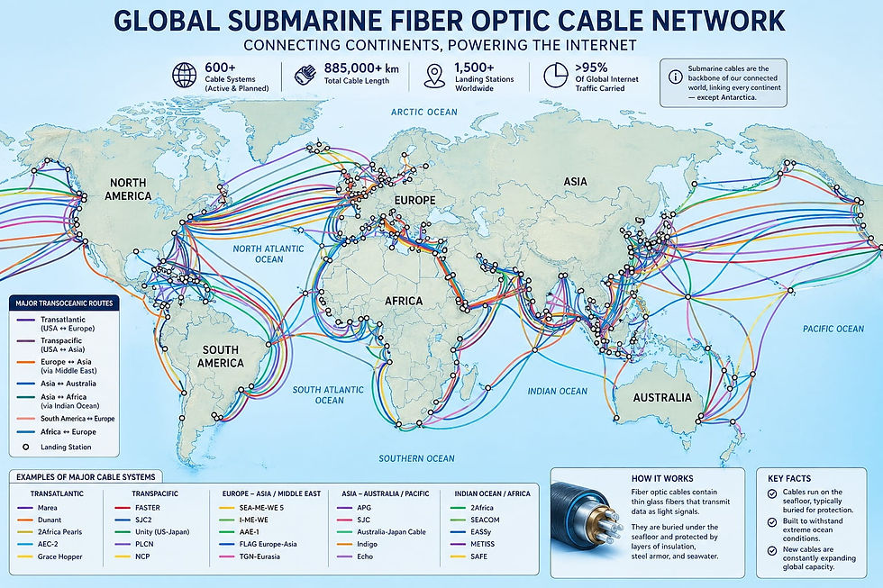 Global Submarine Cable Network