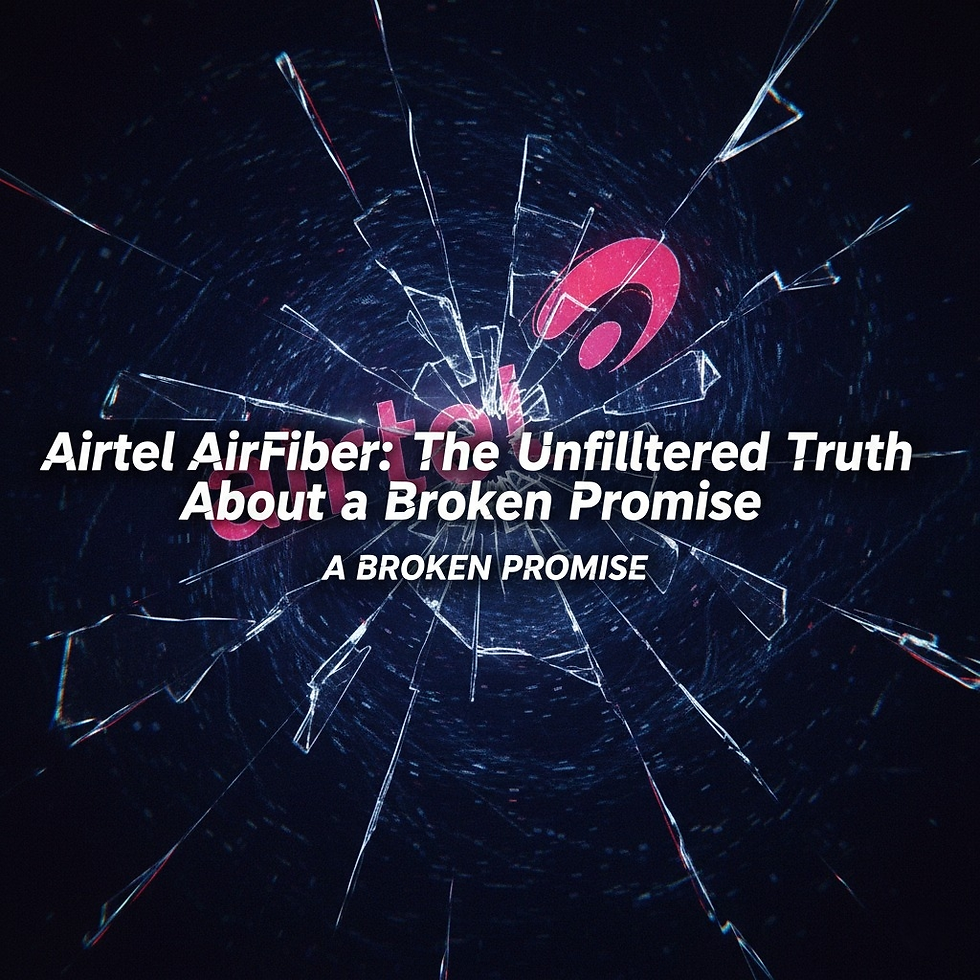 Airtel AirFiber Scam