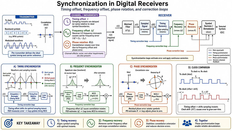 Synchronization in Digital Receivers