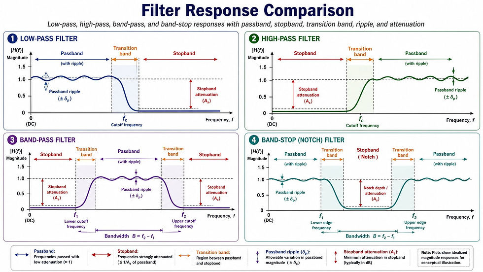 Filter Response Comparison