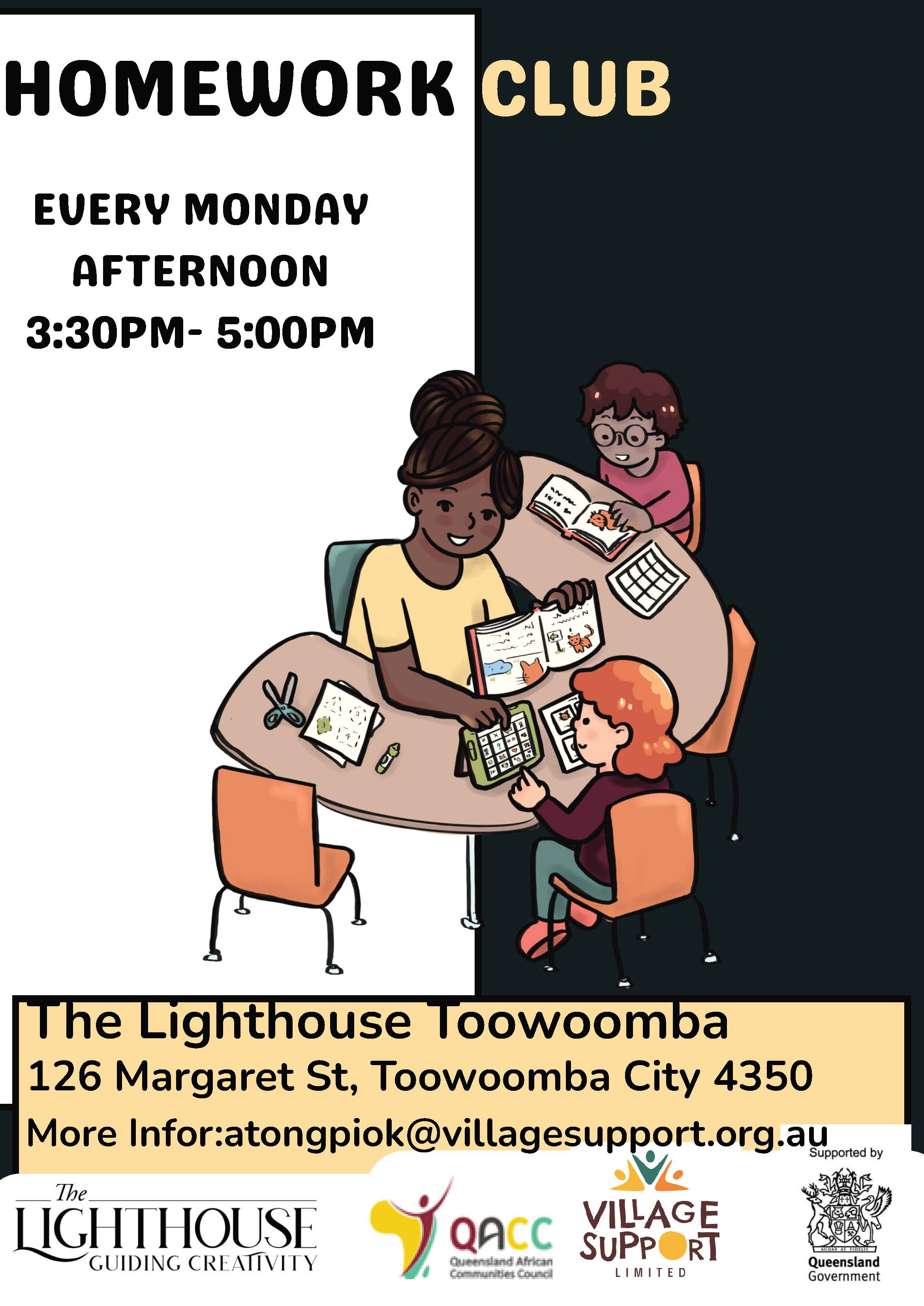 Homework Club Register Homework Club | The Lighthouse