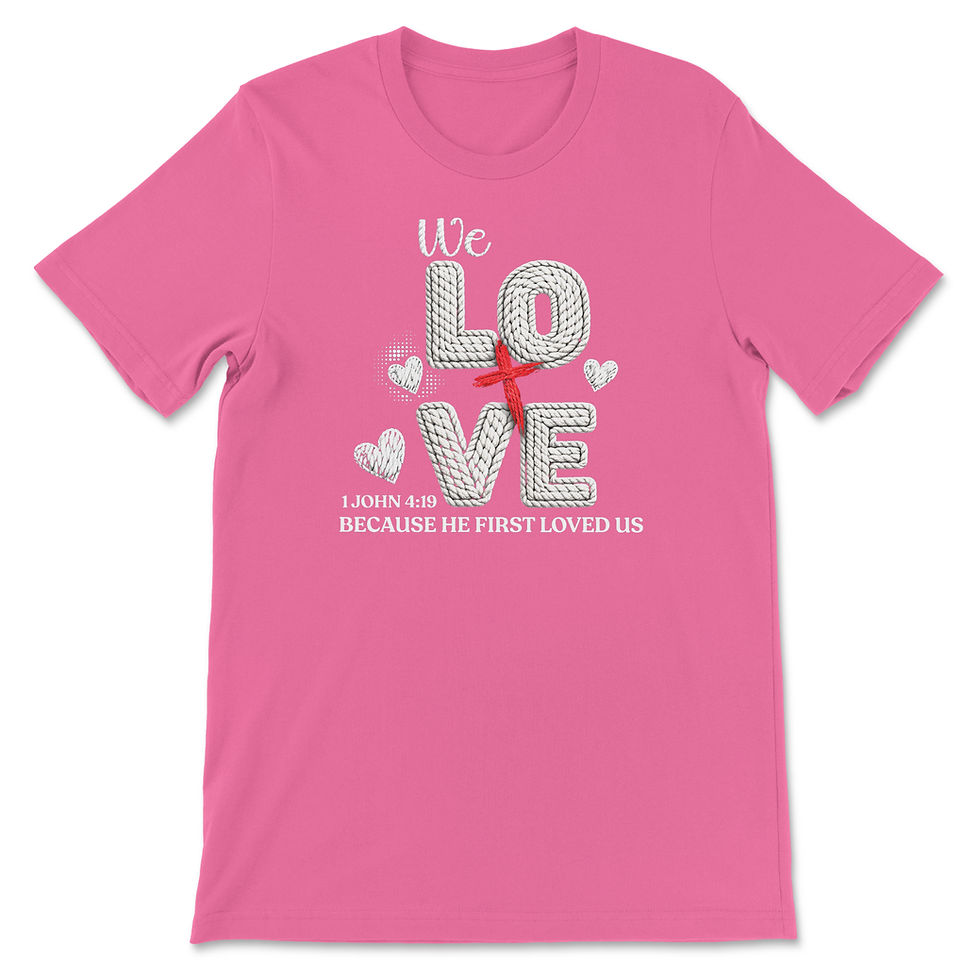 Thumbnail: He loved us first Shirt