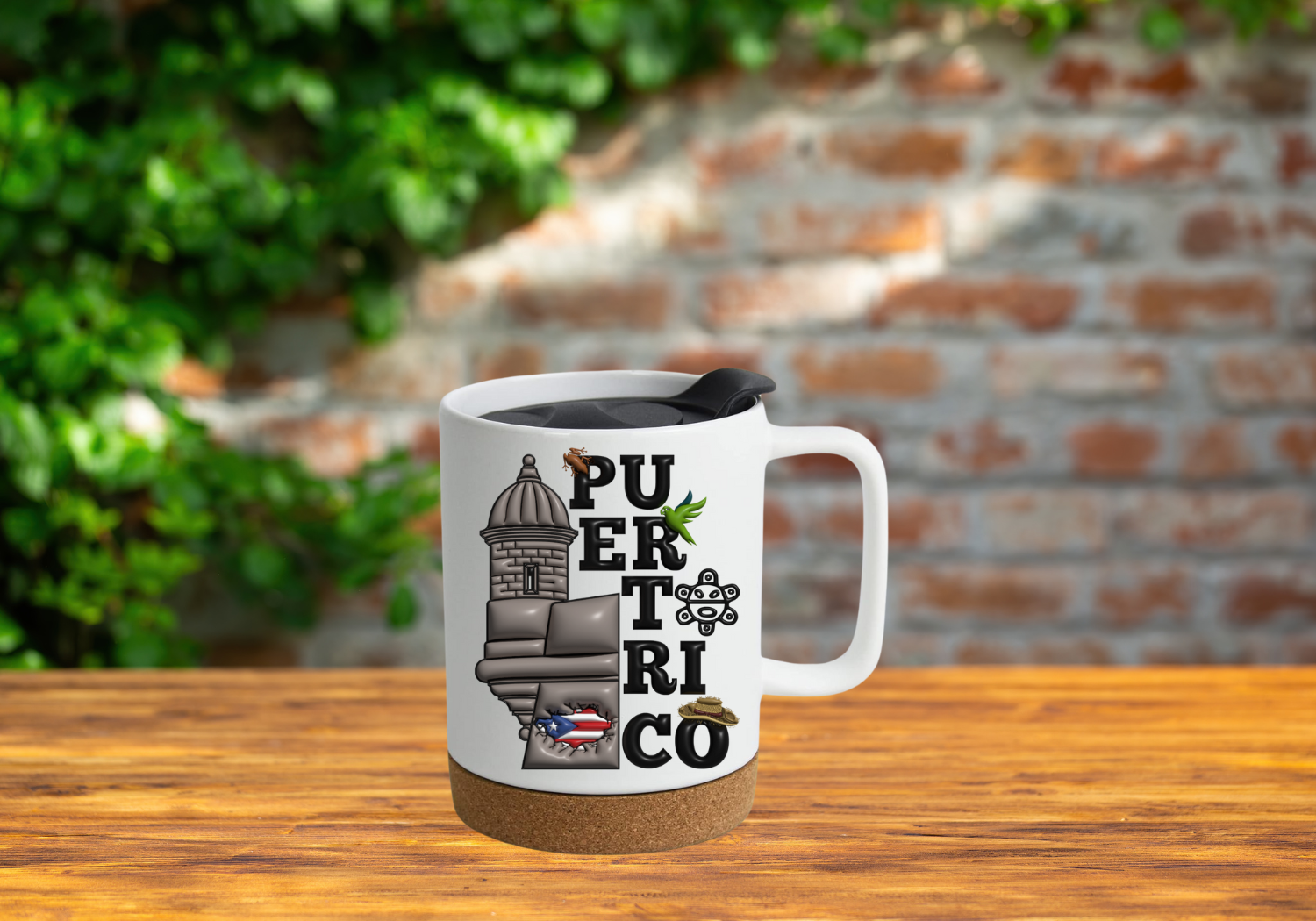 Cork Bottom Travel Mug Garita