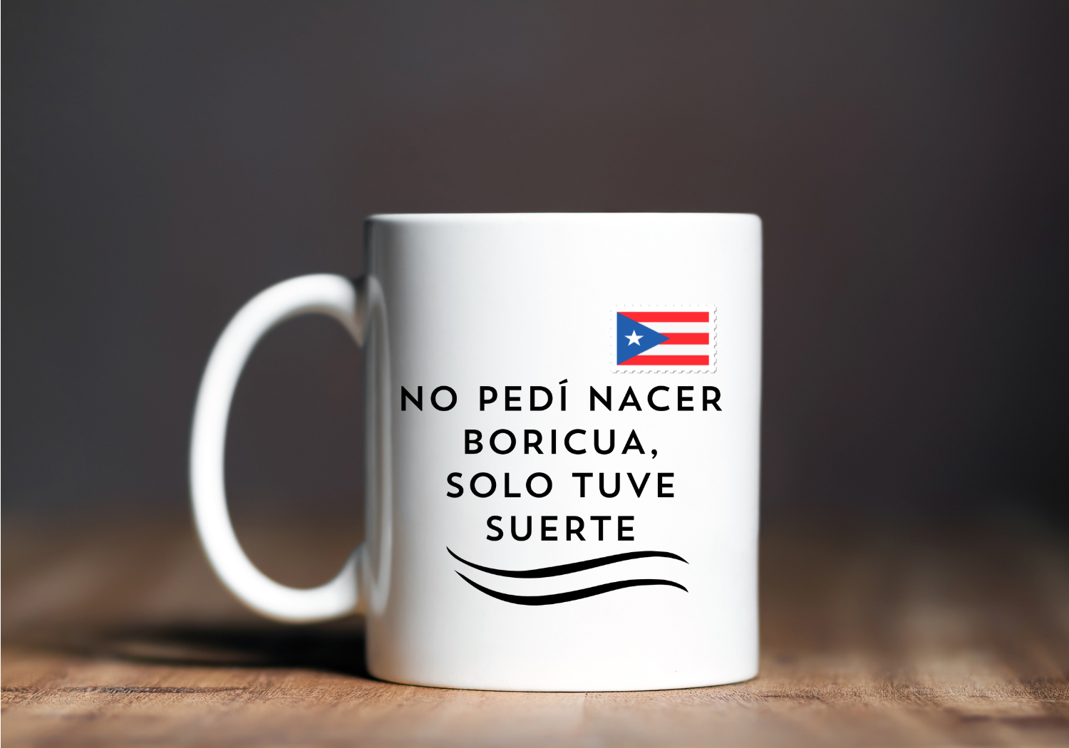 Que suerte ser Boricua Mug