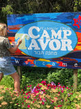 Camp Welcome Sign