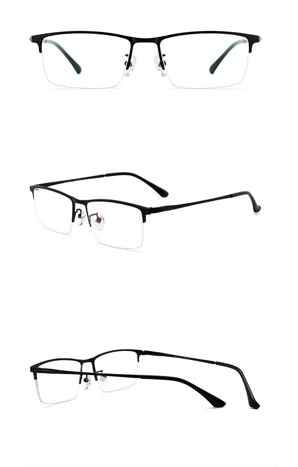 Thumbnail: Bradford Stylish Business Titanium Half Frame