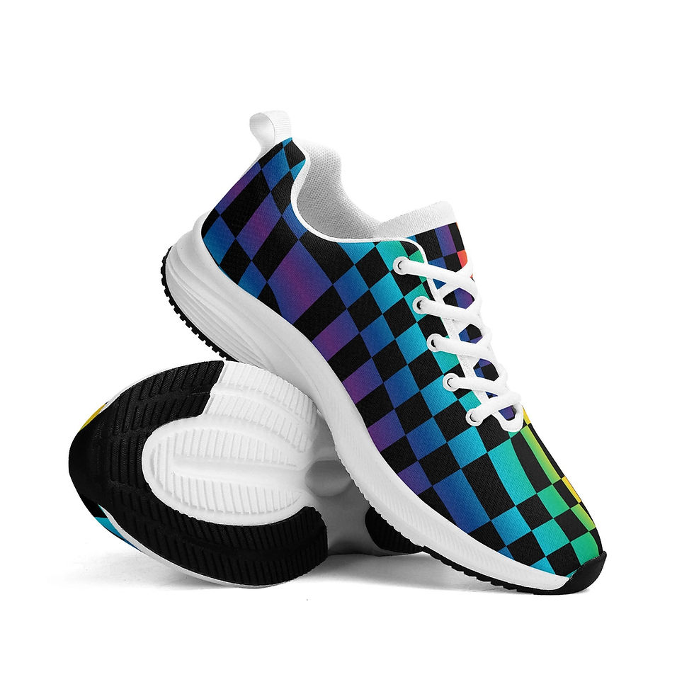Thumbnail: Adult EVA Mesh Walking Running Shoes WIth Personalized Logo /Name