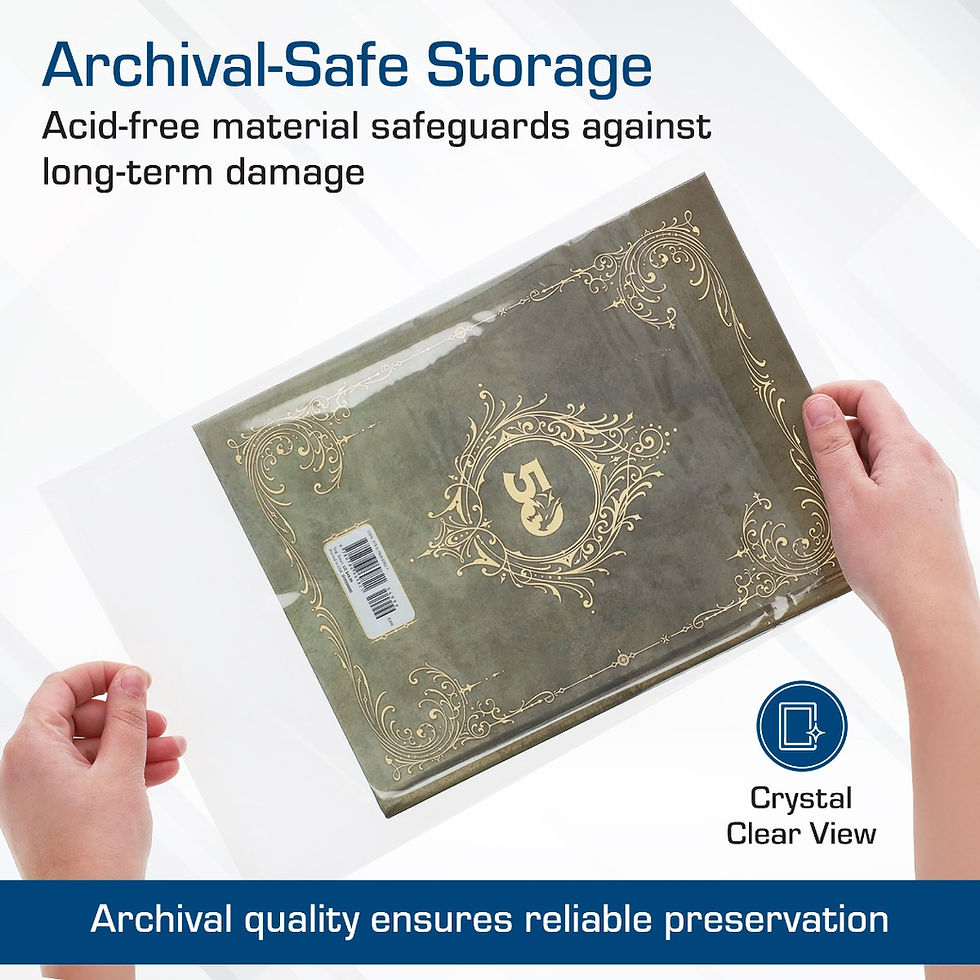 Thumbnail: Book Storage Bags - 100 bags per pack